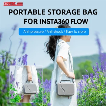 Для Insta360 Flow Портативная сумка для хранения стабилизатора, карданный подвес, чехол для переноски, держатель мобильного телефона, Сумочка, легкие маленькие аксессуары из искусственной кожи
