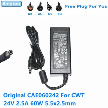 Оригинальный адаптер переменного тока Зарядное устройство для источника питания принтера CWT 24V 2.5A мощностью 60 Вт CAE060242