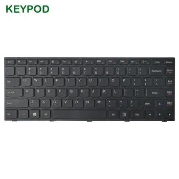 Новый Американский Английский для Lenovo G40 G40-30 G40-45 G40-70 G40-75 G40-80 N40 Flex2-14A NoBacklight Черная клавиатура ноутбука для ноутбука
