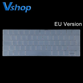 Кристально Прозрачная Защитная Пленка Клавиатуры Ноутбука Для MacBook Pro 13,3 дюйма A1706 /A1989 /A1990 с Сенсорной панелью Европейской Версии