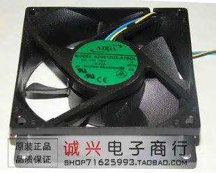 Для вентилятора Adda 8025 8cm pwm с интеллектуальным контролем температуры 12v 0.33a ad0812ux-a7bgl