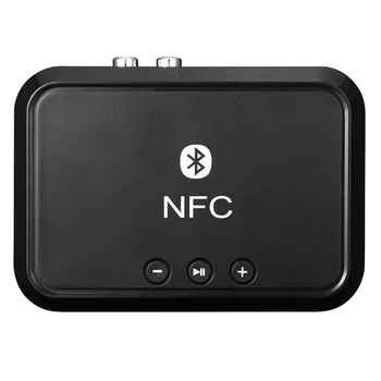 1 Штука B10 NFC 5.0 Аудио приемник Bluetooth 3,5 мм RCA U Диск Беспроводной адаптер для телефонов ноутбуков планшетов