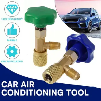 Инструменты для кондиционирования воздуха в автомобиле для R22 R134a R410A Gas 1/4 SAE Auto AC Can Tap Valve Открывалка для бутылок A6A2