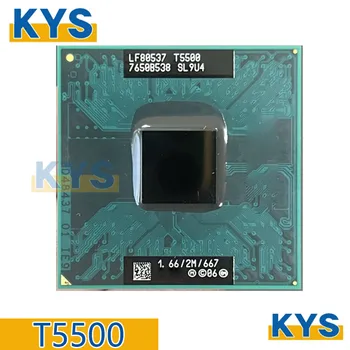 Процессор Intel для ноутбука T5500 1.66 / 2M / 667 поддерживает 943 945 наборов микросхем