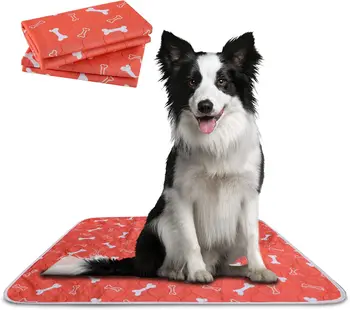 Моющиеся подушечки для мочи собак, многоразовые подушечки для щенков, водонепроницаемый коврик для собак, легко моется