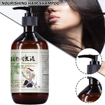 Шампунь для восстановления волос Polygonum Multiflorum Натуральное Средство для Ухода За волосами, Укрепляющее и Питающее Корни волос