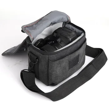 Сумка для фотоаппарата Сумка для цифровой зеркальной камеры Водонепроницаемый Ударопрочный Дышащий рюкзак для фотоаппарата Nikon Canon Sony Маленькая сумка для видео и фото Рюкзак