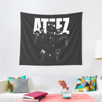 Футболка ATEEZ Essential, Гобеленовое украшение гостиной, милый декор комнаты