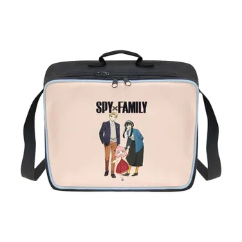Мода Crossbody Spy X Family Anya Forger Ланчбокс More Big Lunch Bag С 3D Принтом Теплоизоляционные Сумки Для Еды, Пакеты Для Льда