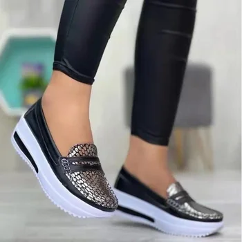 2023, Весенние Новые Удобные женские кроссовки на толстой подошве, Роскошные лоферы, Дизайнерская женская обувь, Модная Белая женская обувь на шнуровке