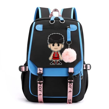 Модные аниме-рюкзаки для подростков, походные сумки для любителей спорта, продуктовые модные школьные сумки Y2k, эстетический рюкзак