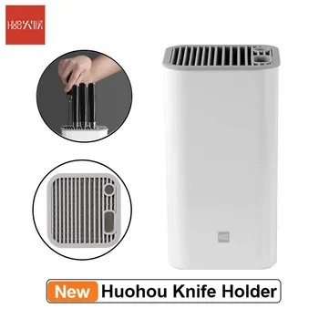 Многофункциональный держатель для ножей Huohou Пластиковая подставка для кухонных инструментов для мытья ножей Кухонные принадлежности Стеллаж для хранения ножей