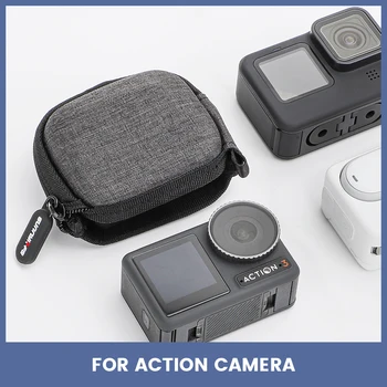 Сумка для хранения Insta360 GO 3 Mini Body Bag, сумка-ударопрочный чехол для переноски Action3/4 GoPro8/9/10/11/12 Аксессуары для фотокамер