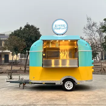 Продается полностью оборудованный концессионный уличный передвижной фургон для общественного питания с прицепом для быстрого питания в Сша