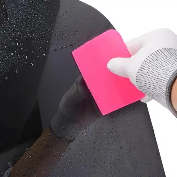 Флуоресцентная розовая машина-невидимка куртка говядины сухожилия мягкие выскабливание ТПУ прозрачная пленка большой дуге подключи грани закрытия пленка инструмент