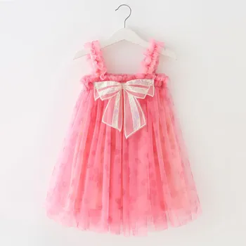 Платья Детская принцесса, пачка для малышей, Летнее пляжное платье на день рождения, Butterflywings, Детские многослойные кружевные платья от 16 лет для школьных танцев