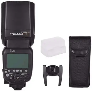 YONGNUO YN600EX-RT II GN60 2.4G Беспроводная Вспышка HSS 1/8000 s Master TTL Speedlite для Зеркальной камеры Canon 600EX-RT ST-E3-RT