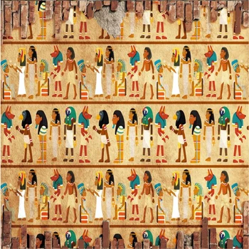 wellyu Древнеегипетская классическая тематическая плитка для стен ресторана, фон для телевизора, большие фрески на заказ, papel de parede